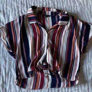 Fall Themed Button Up Shirt